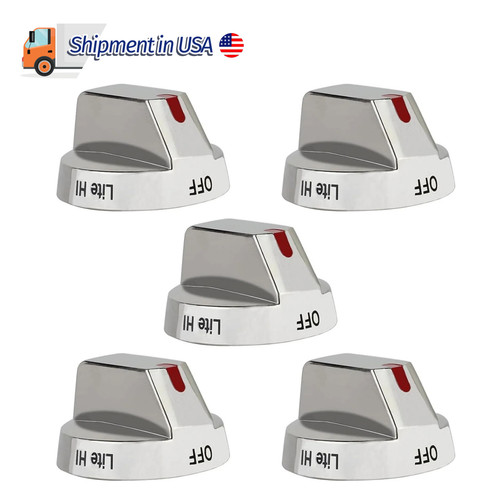 Gas stove range - stove, knobs