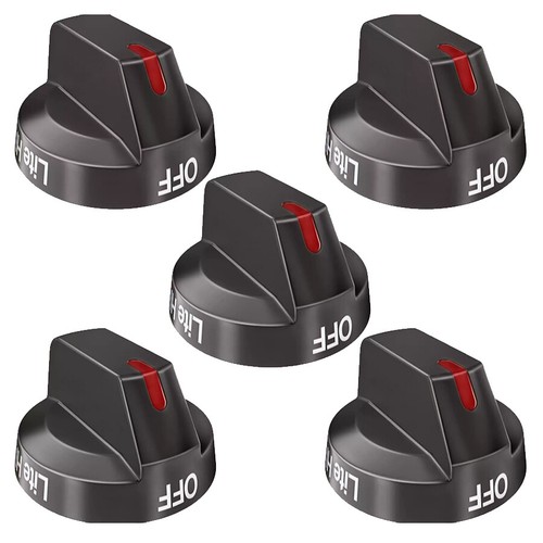 Black stainless gas - (5, pack)